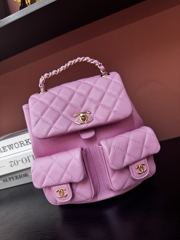 샤넬 Chanel 23P 엄청나게 인기 있는 더블 백팩.