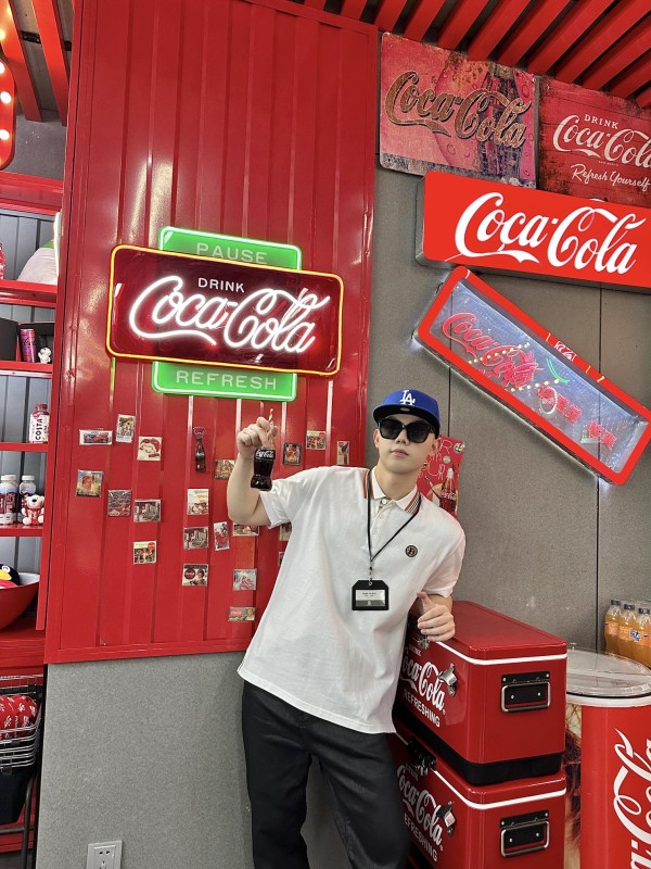 버버리 Burberry 가슴 부분 소형 자수 반팔 폴로 셔츠